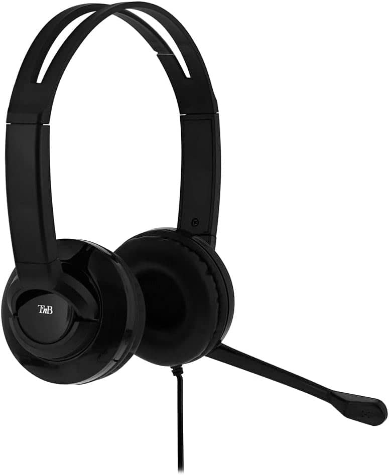 T'nB CSMHS200 | Hs-200 multimedia headset wired and light - black