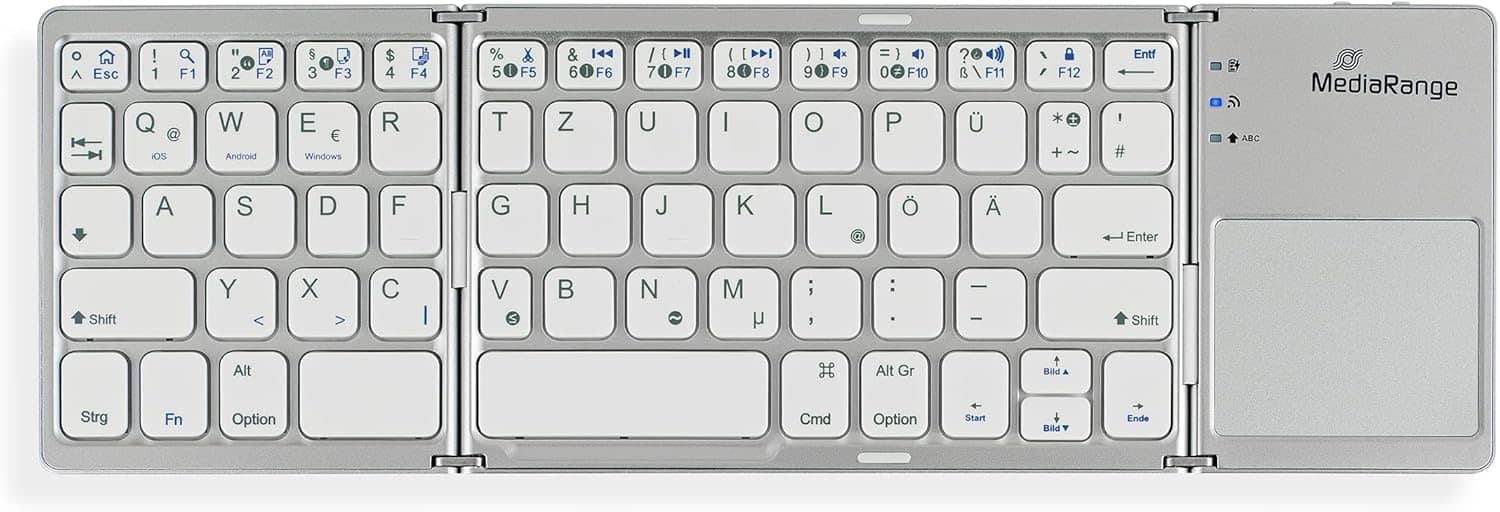 WIRELESS KEYBOARD MEDIARANGE WITH 63 KEYS AND TOUCHPAD, QWERTZ (DE/AT)