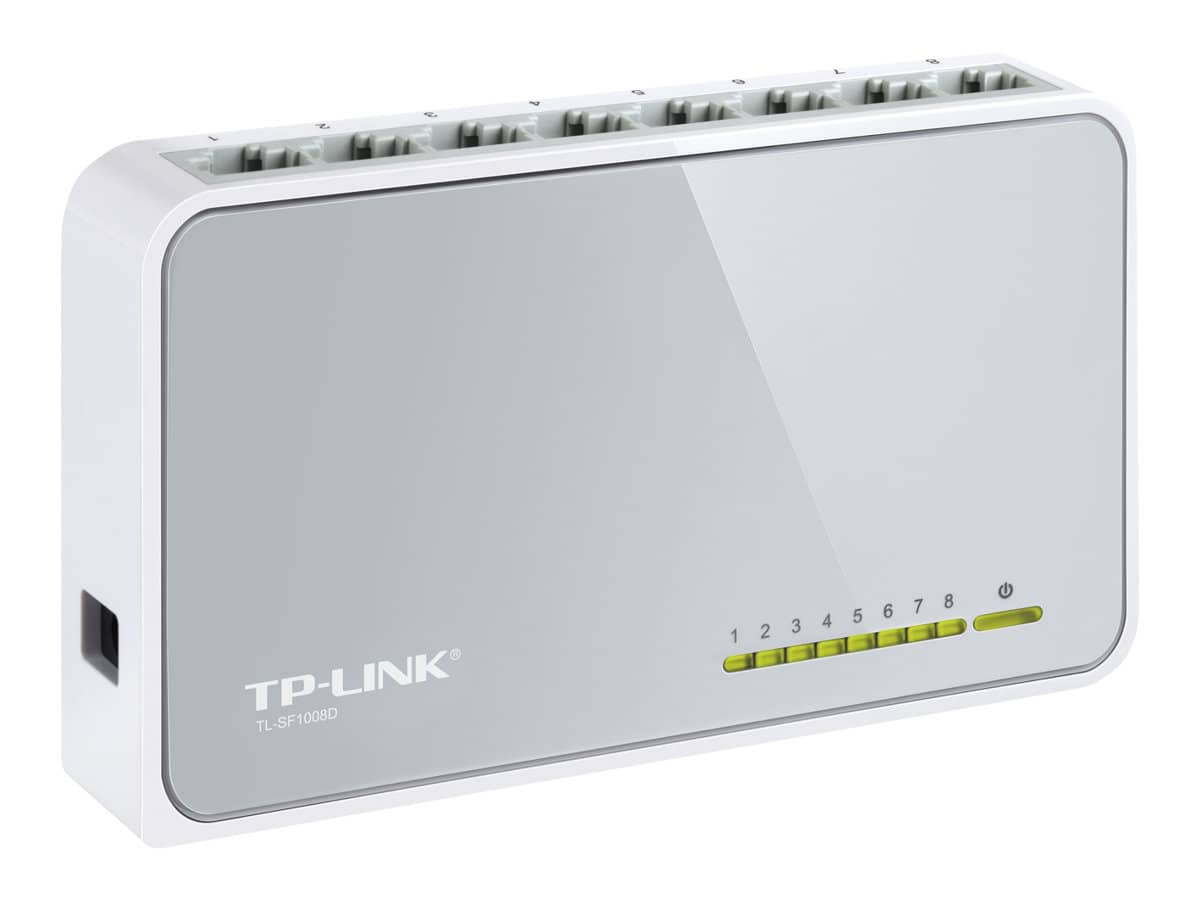 SWITCH TP-LINK TL-SF1008D 8-porta FAST