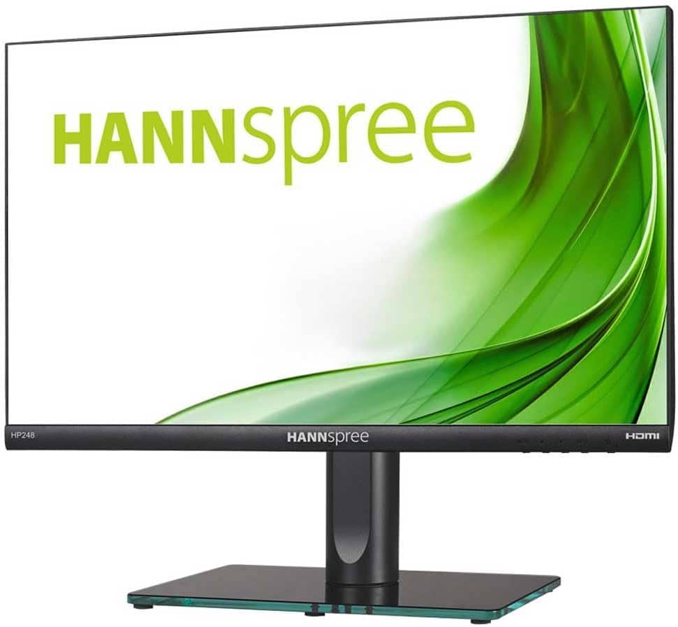 HANNspree 23.8''W Borderless Monitor 16:9 LED 1920 x 1080 HDMI + VGA