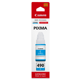 CANON Cyan Ink Bottle | INK GI-490 C