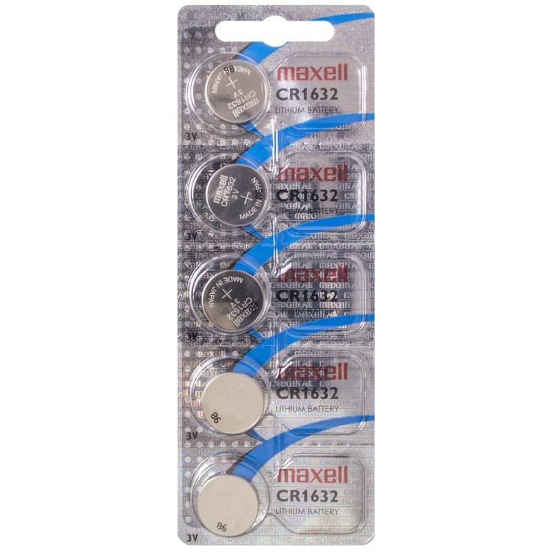 BATERI COIN MAXELL CR1632 LI.MIC 1PK ON 5 CARD (J)