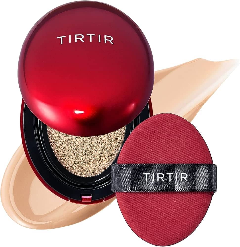 Tirtir Mask Fit Red Cushion Foundation - Full Coverage, Weightless, Skin Fit