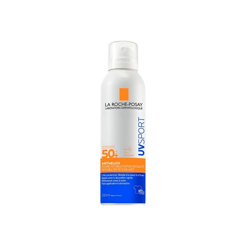 ANTHELIOS UVSPORT bruma invisible refrescante SPF50+ 200 ml