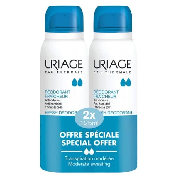 FRESH desodorante spray pack 2 x 125 ml