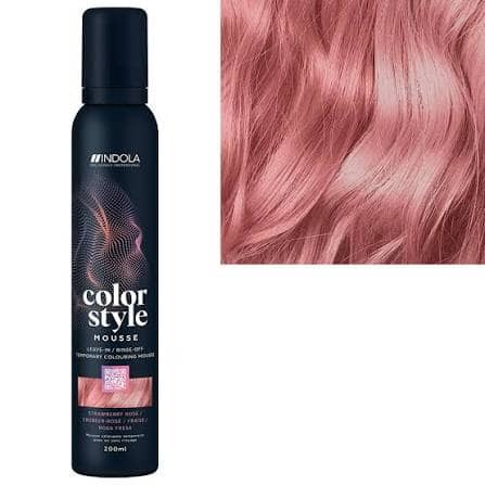 INDOLA COLOR STYLE MOUSSE Strawberry Rosé 200ml