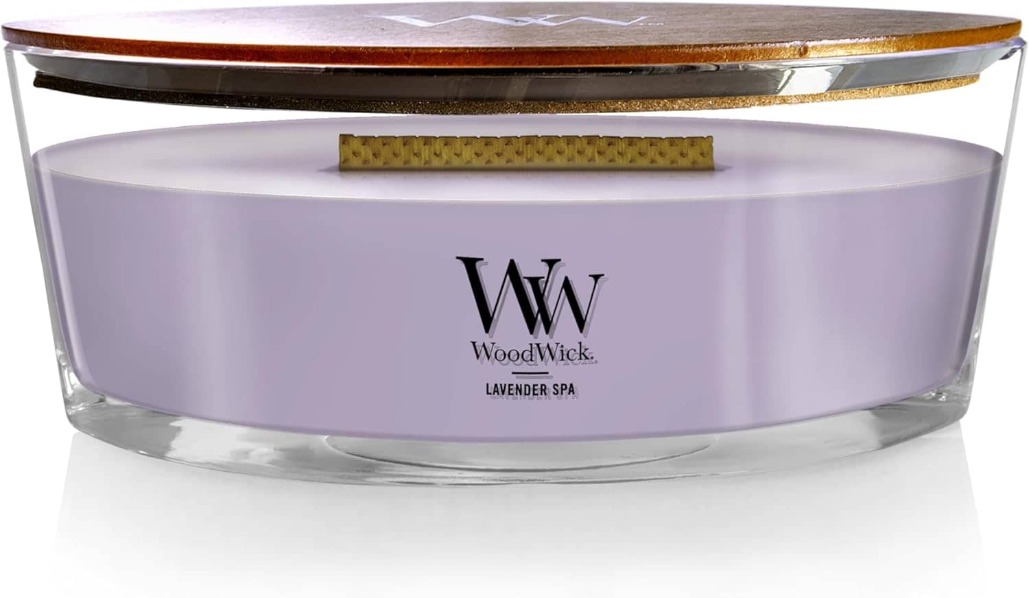 WoodWick Ellipse Candles Scented Candle Lavender Spa 453