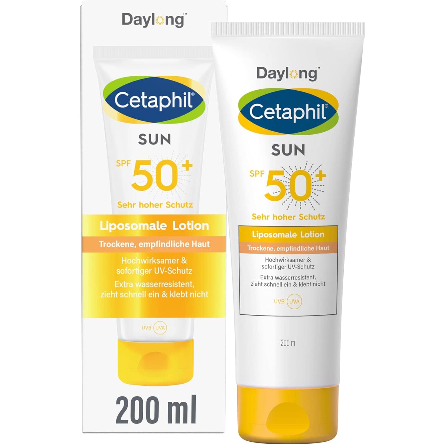 SPF 50 Cetaphil Sun Sunscreen (Liposomale Lotion) 200 ml