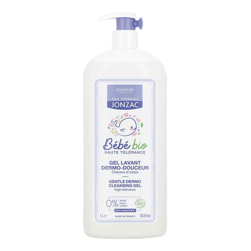 Jonzac Bébé Bio Gentle Dermo Cleansing Gel 1L