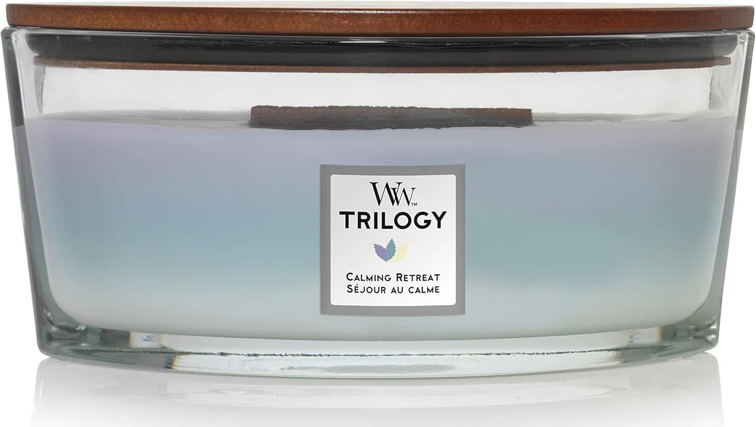 WoodWick Trilogy Ellipse Calming Retreat 453 g