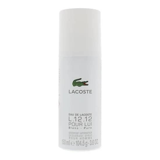 Lacoste, Eau de Lacoste L.12.12 Blanc, Deodorant Spray, For Men, 150 ml