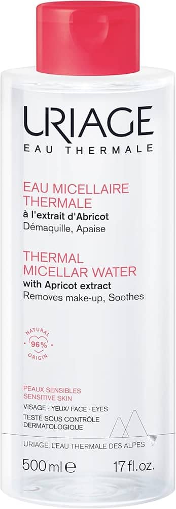 AGUA MICELAR TERMAL pieles sensibles pack 2 x 500 ml