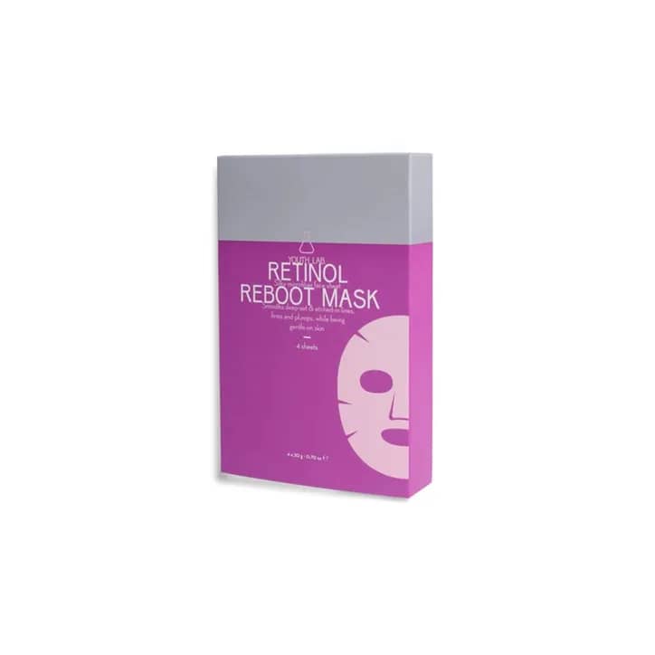 Maskë për fytyrë Youth Lab Retinol Reboot Mask, 4 copë