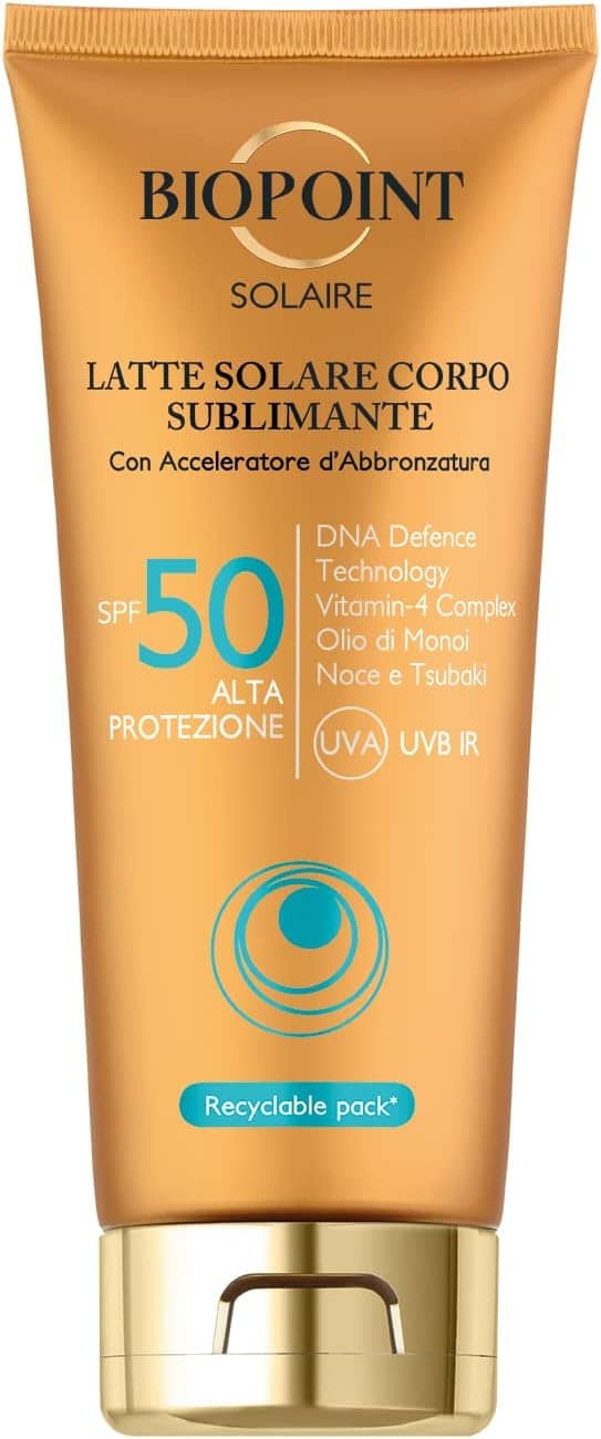 Krem për fytyrë Biopoint, Solaire 50 SPF, 50 ml