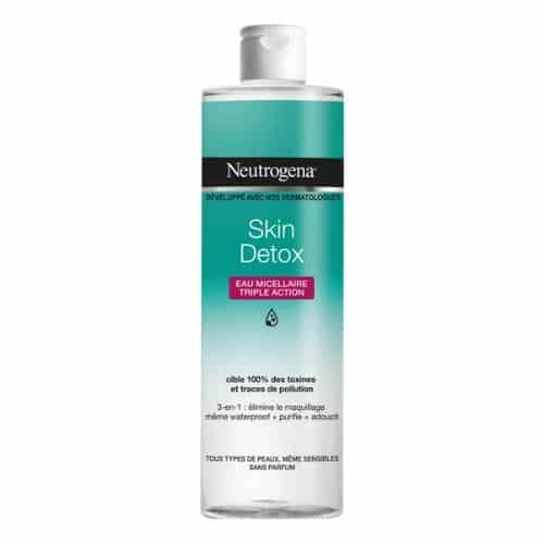 Ujë micellar Neutrogena Skin Detox Triple Action, 400 ml
