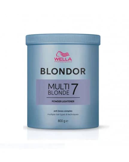 Pluhur zbardhues për flokë Wella Professionals Blondor Multi Blonde, 800 g