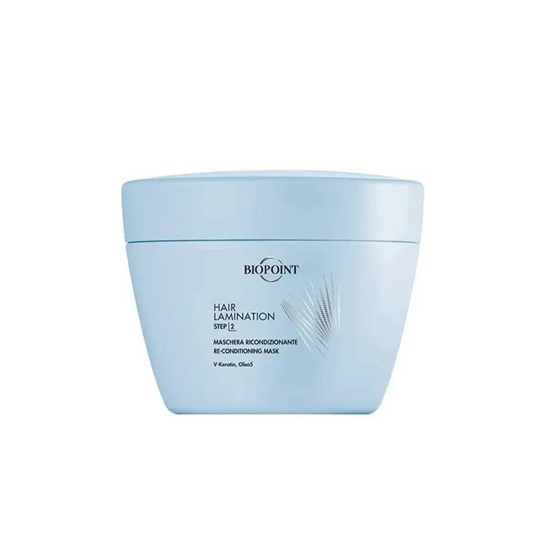 Maskë për Flokë Biopoint Hair Lamination Step2, V-Keratin, Oleo5, 200 ml