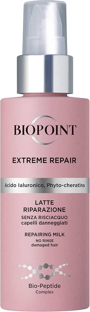 Krem për flokë Biopoint Latte Ricostruzione Extreme Repair, 125 ml