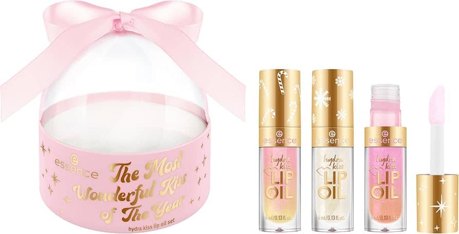 Set Essence The MostWonderfull Kiss 3 x Lip Oil