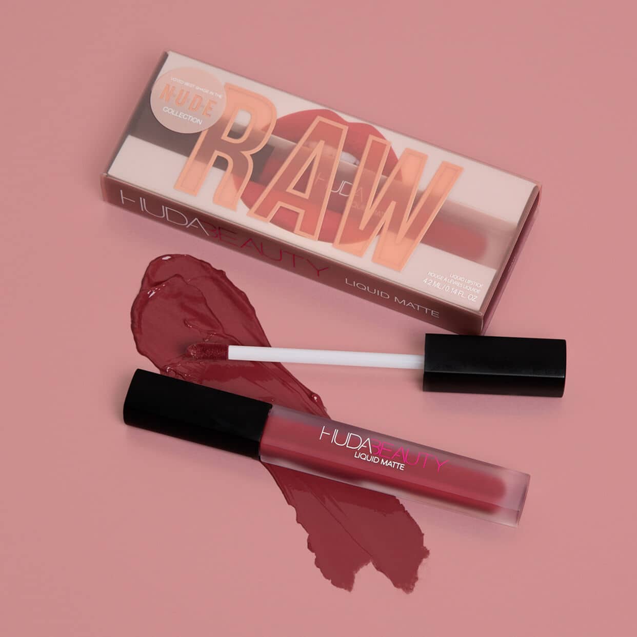 Buzëkuq Huda Beauty Raw Nude, 4.2 ml