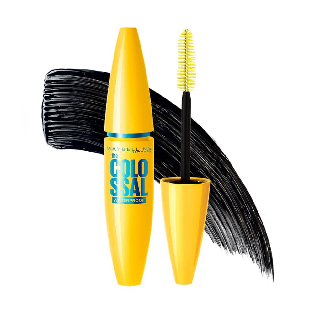 Maskarë për qerpikë Maybelline Colossal Waterproof, 01 Black, 10 ml