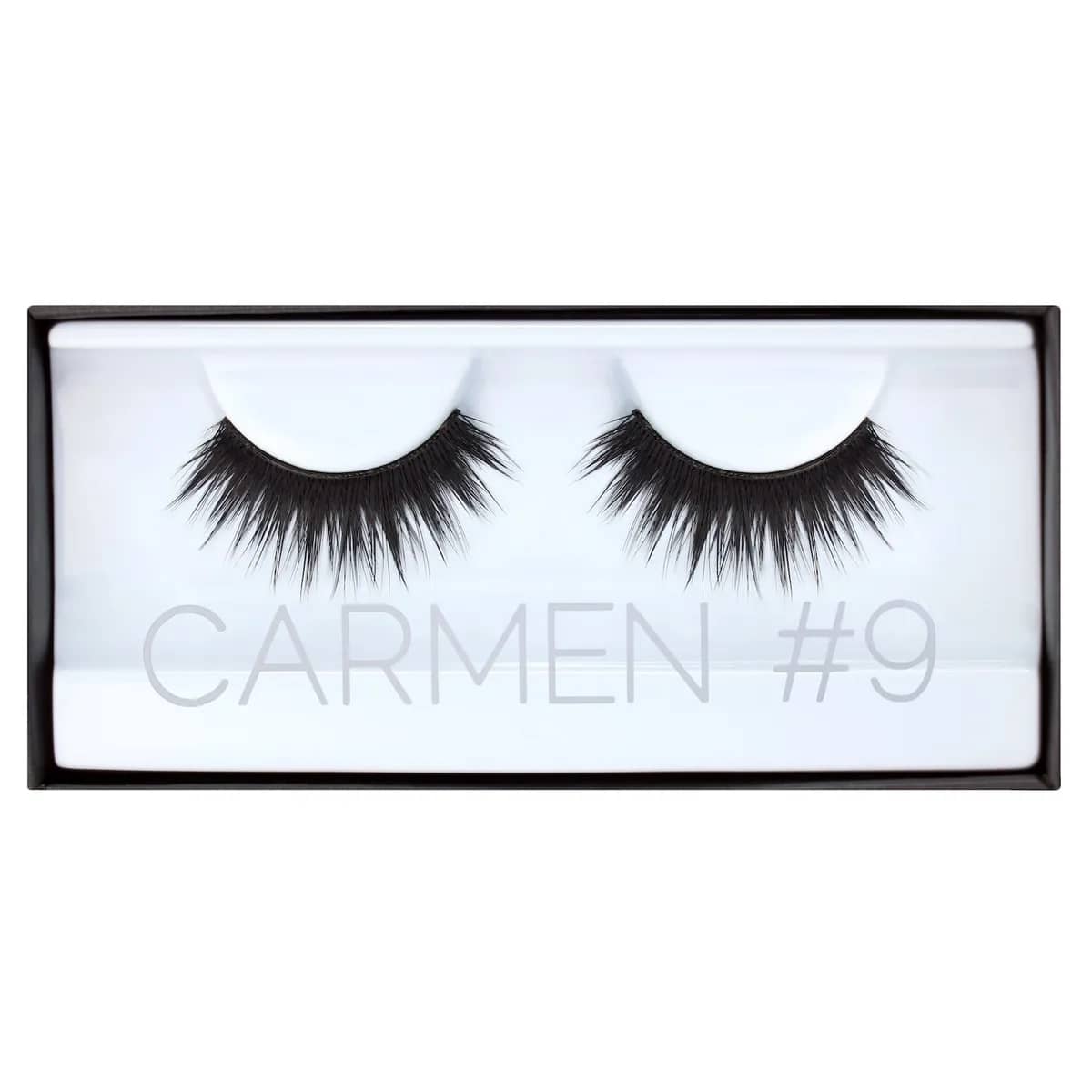 Qerpikë Huda Beauty Carmen #9, të zinj