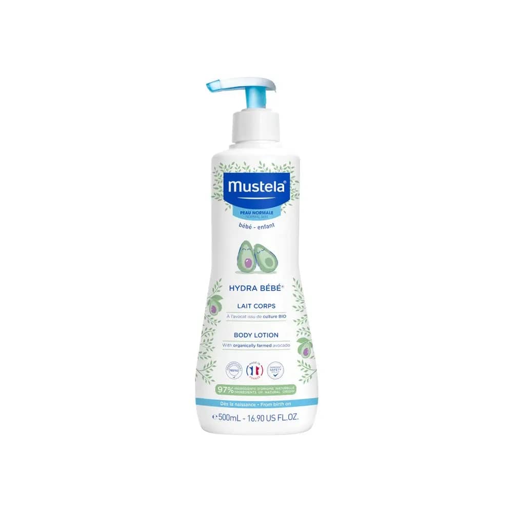Losion trupi për bebe Mustela Hydra Bébé, 500ml