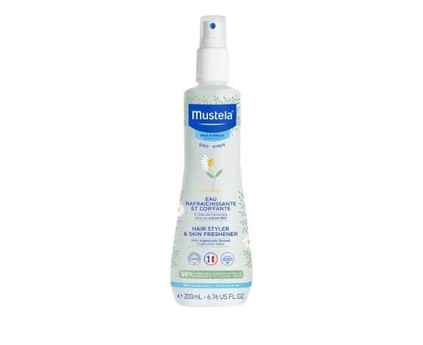 Sprej freskues për bebe Mustela Hair styler & Skin Freshener, 200ml