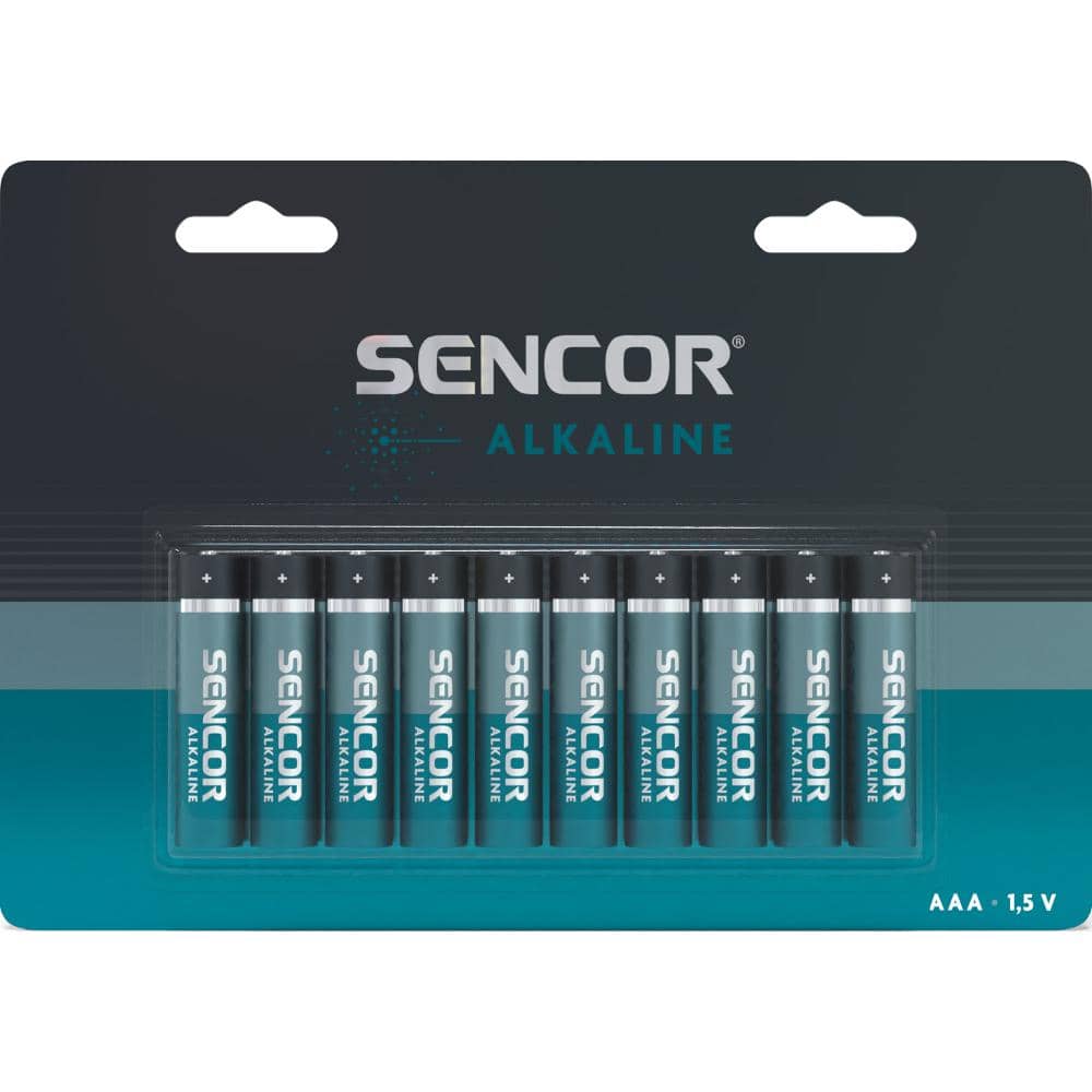 Bateri Sencor SBA LR03 10BP AAA Alk, 10 copë