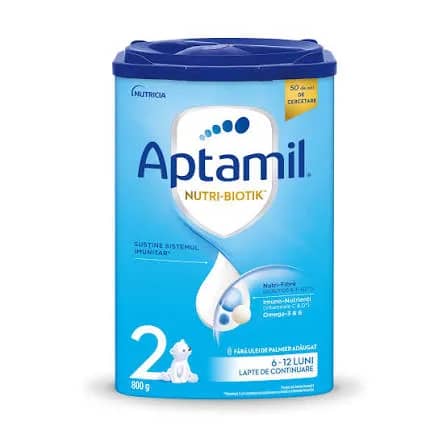 Aptamil 2 800 gr - Qumesht Pluhur per Foshnje 6 deri ne 12 muaj