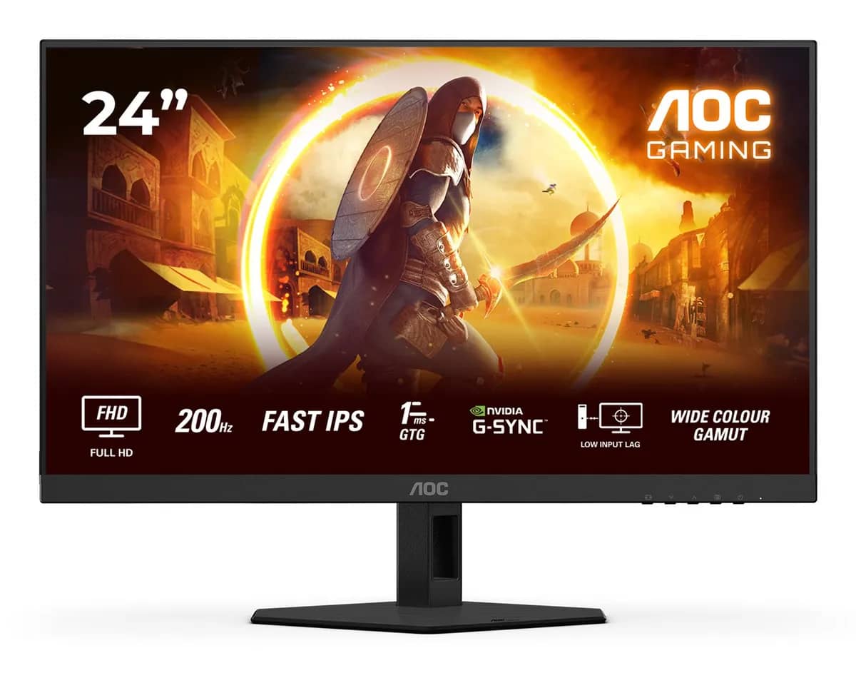 AOC Gaming 24G4HRE | 24 inch Full HD monitor, 200 Hz,HDR10