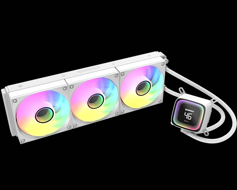 Ftohës liquid për CPU Raidmax INFINITAS LD360 ARGB - E bardhë