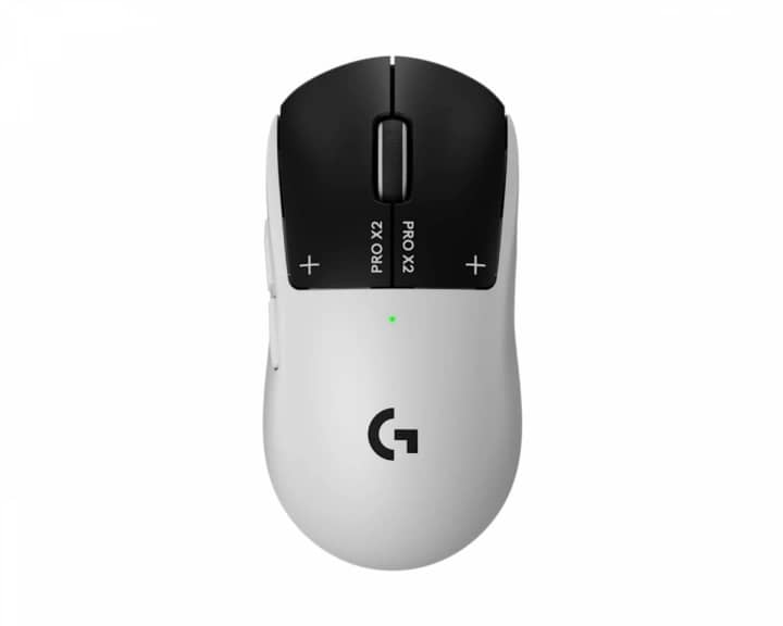 Maus Logitech G PRO X2 SUPERSTRIKE, i bardhë/zi