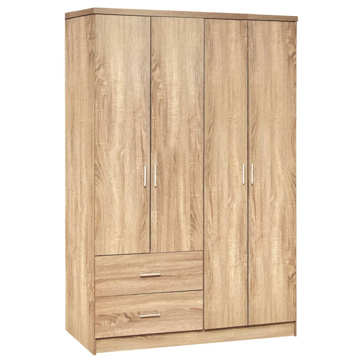Dollap 4 Dyer me 2 Sirtarë HM339.02 Sonama 120x42x181