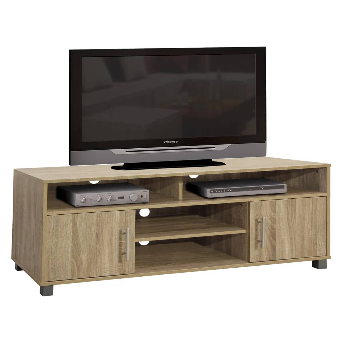 MOBILIE TV MELAMINE HM2202.02 NGJYRË SONAMA 120x40x54 cm