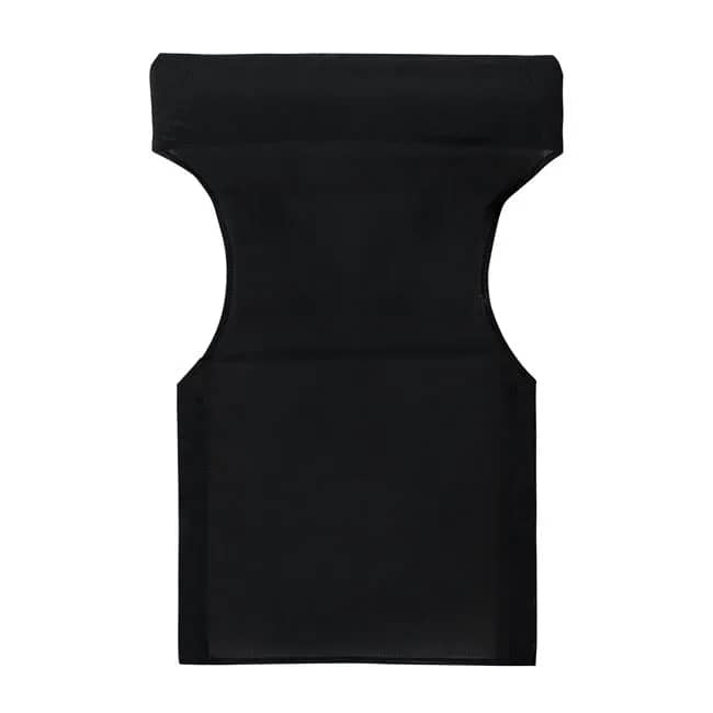 Pillow black color 2x1 for director's armchair HM5272.05 46.5χ53χ80
