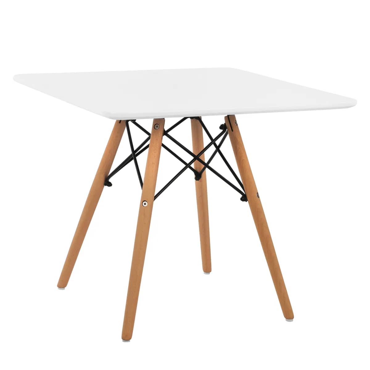 Tryezë Minimaliste për Fëmijë HM8452.01, e Bardhë, 60x60x51H cm