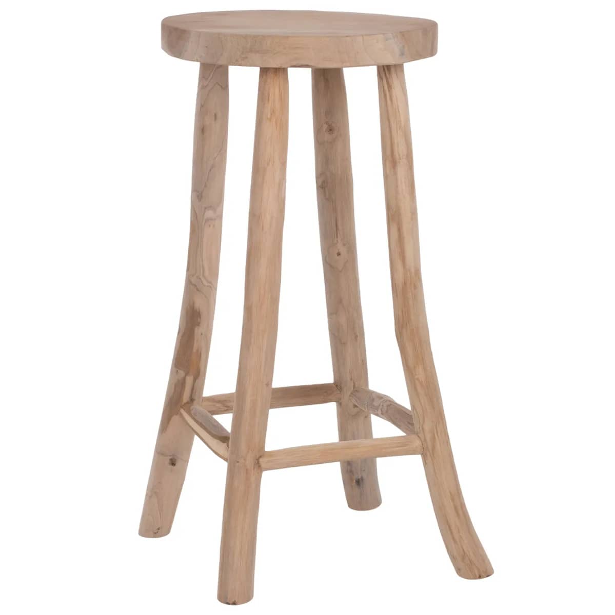 Stol Bari KONT HM9338 – Druri i Fortë TEAK Natyral