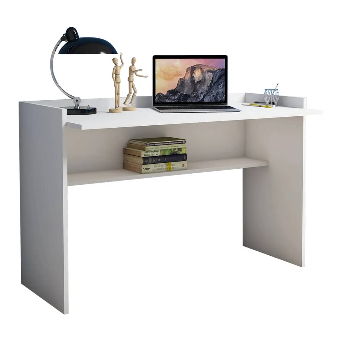 Tryezë zyre Melamine HM9227.11 – E bardhë 118x58x80H cm