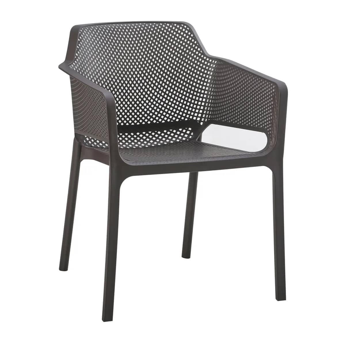 KARRIKE POLIPROPILENI JOHN HM6103.09 NGJYRË KAFE 59x46x79Hcm