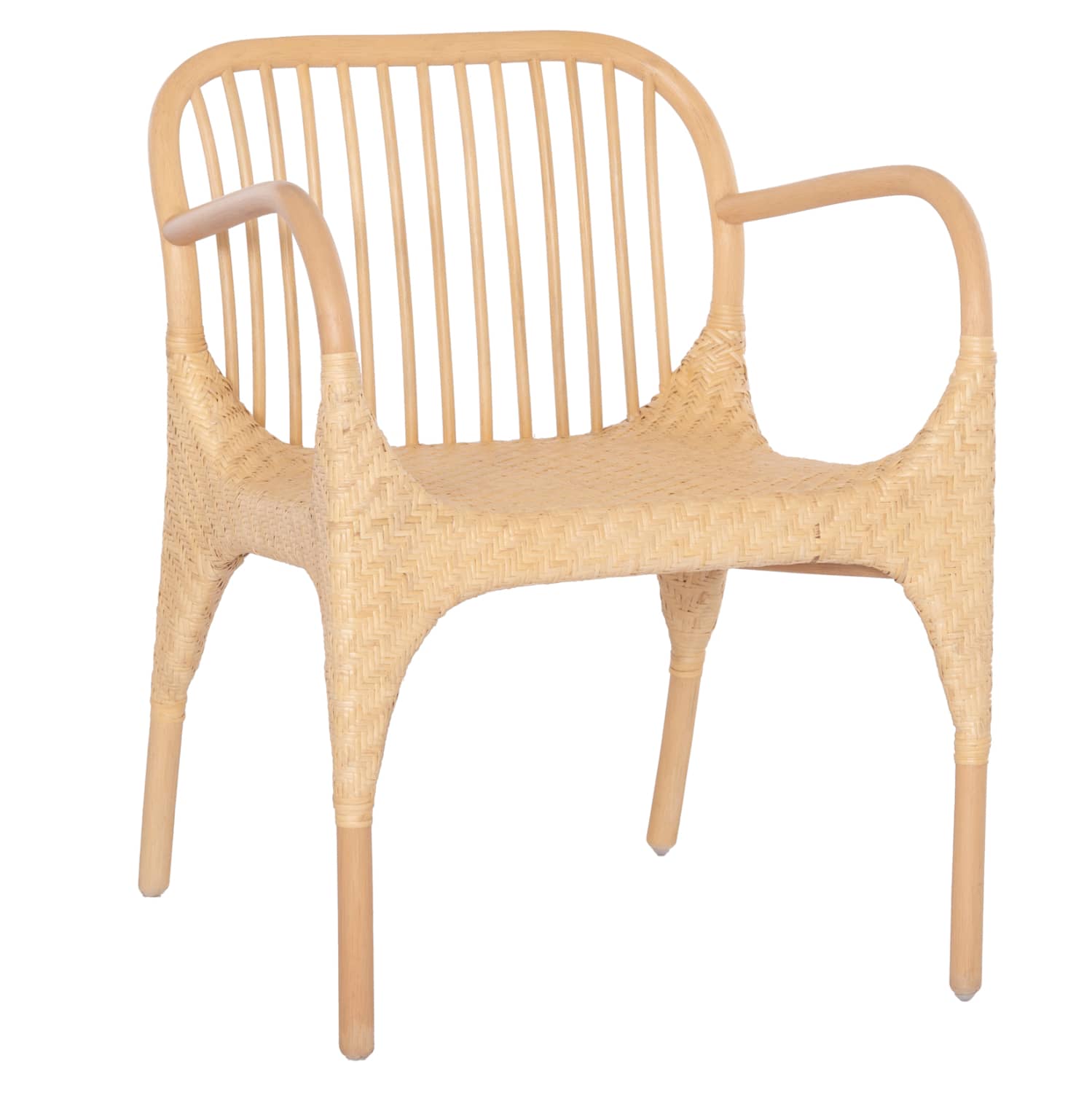 Karrige Darke GIBBON HM9957.01 nga Rattan Natyral 62x55x82H cm