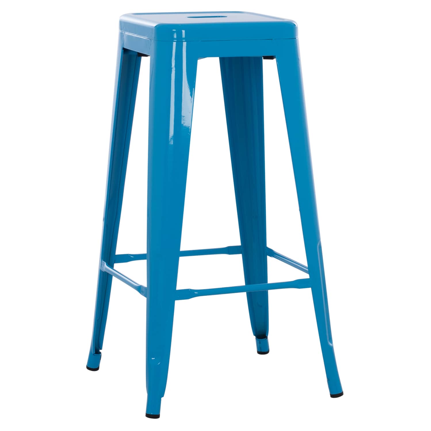 STOL BAR MELITA-PRO HM8642.48 – METAL NGJYRË BLU
