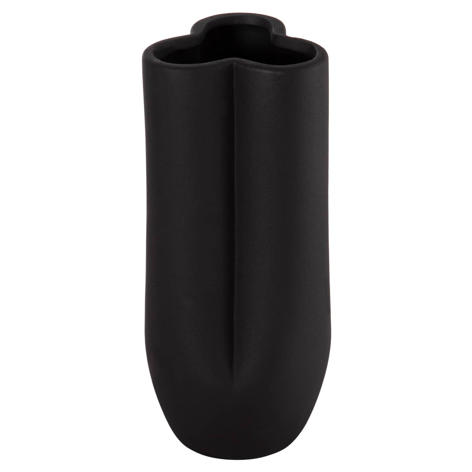 Dekor Tavoline Glaze HM4611.02 – Ceramicë, E Zezë Mat