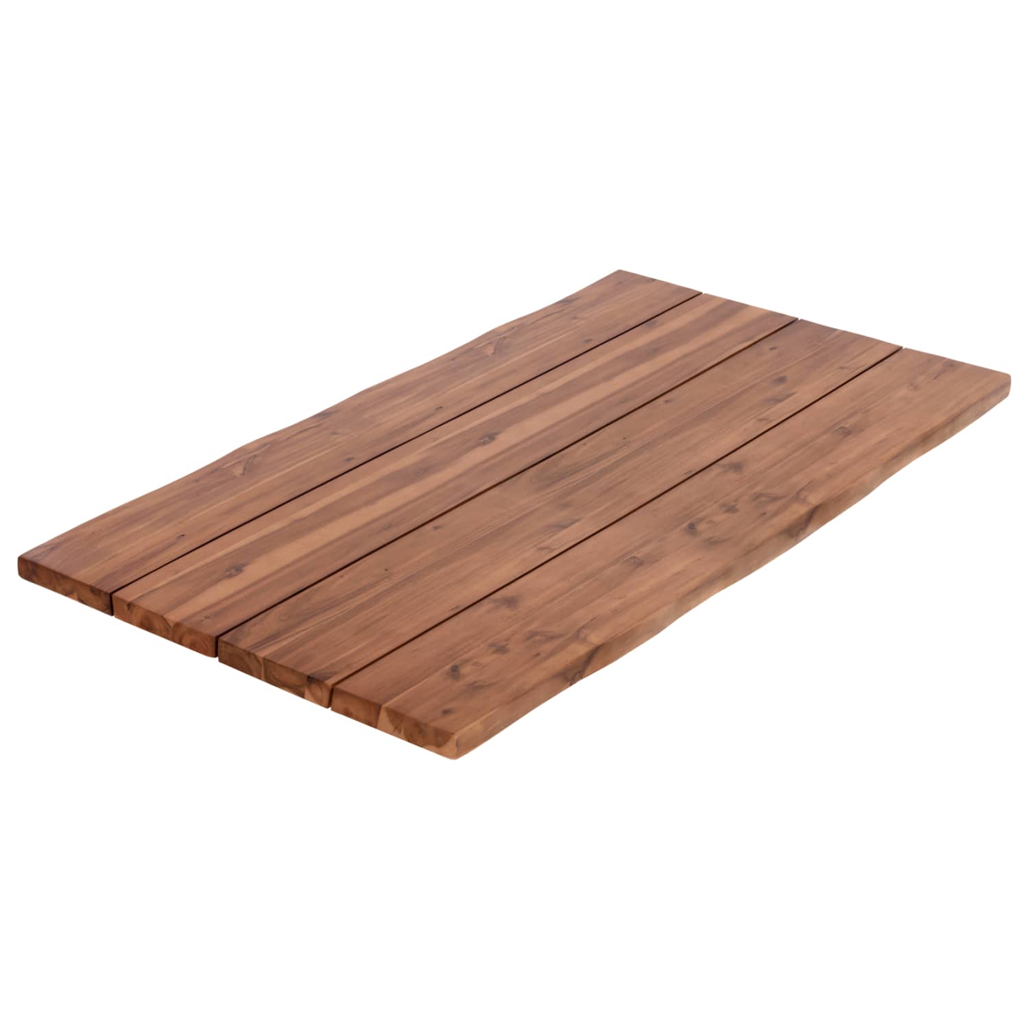 SIPËRFAQE TRYEZE REKTANGULARE HM6301.01 – DRURI I FORTË ACACIA NË NGJYRË NATURALE 140x80x3,5 cm