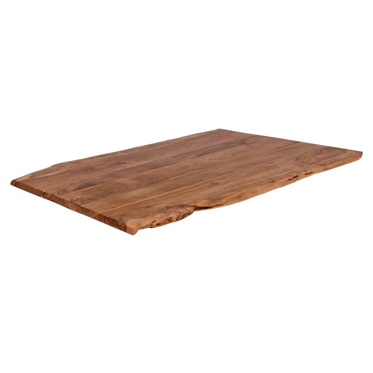 Siperfaqe Tavoline HM8505.11 nga druri i ngurtë i Akacias 160x90x4 cm