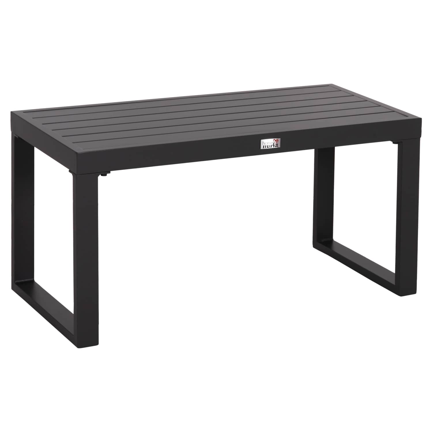 TRYEZË ANËSORE PËR LOUNGER SUNLOUNGER SENTRY HM6275.03 ALUMINUM NË NGJYRË GRI E ERRËT 87x43,5x45H cm
