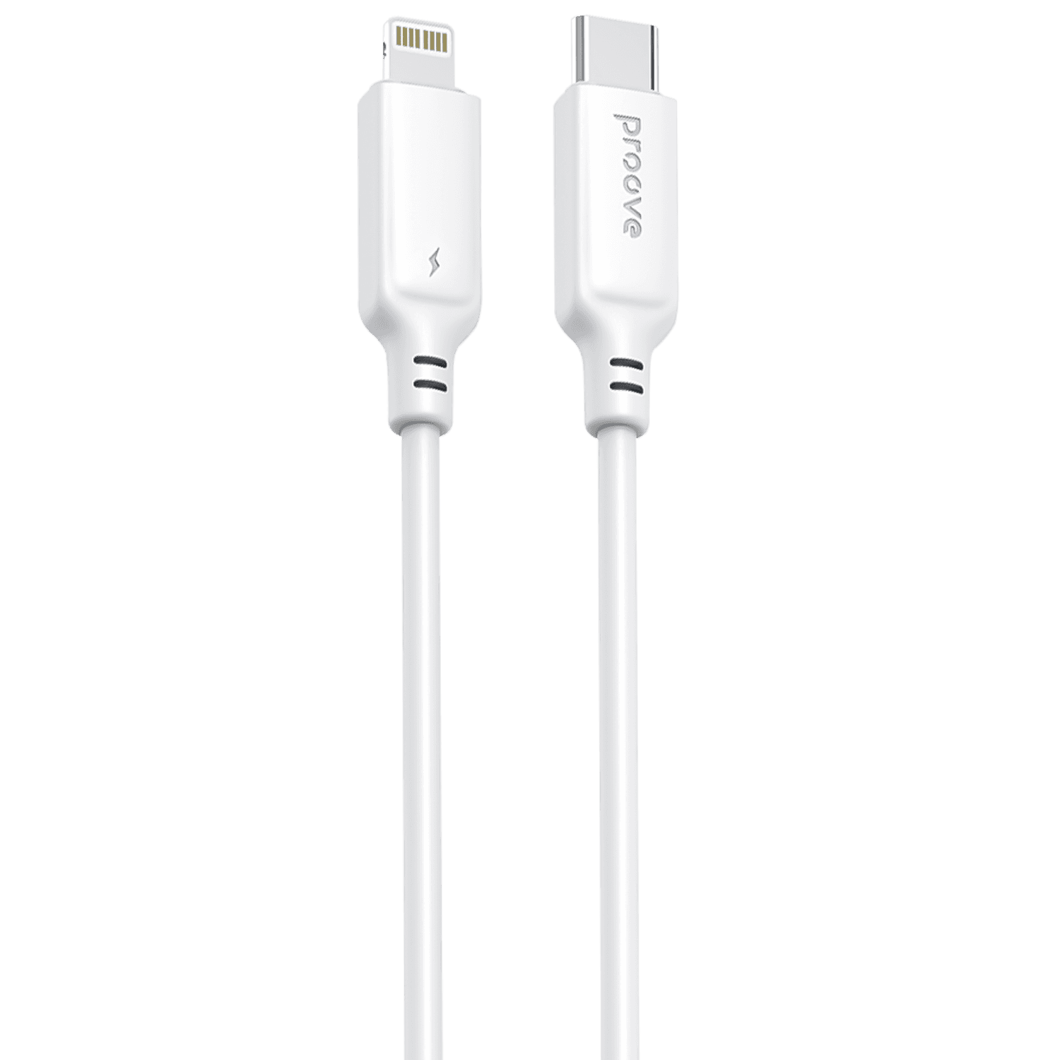 Kabllo karikimi Proove AMP Lite Type-C në Lightning, 27W, 1m, e bardhë