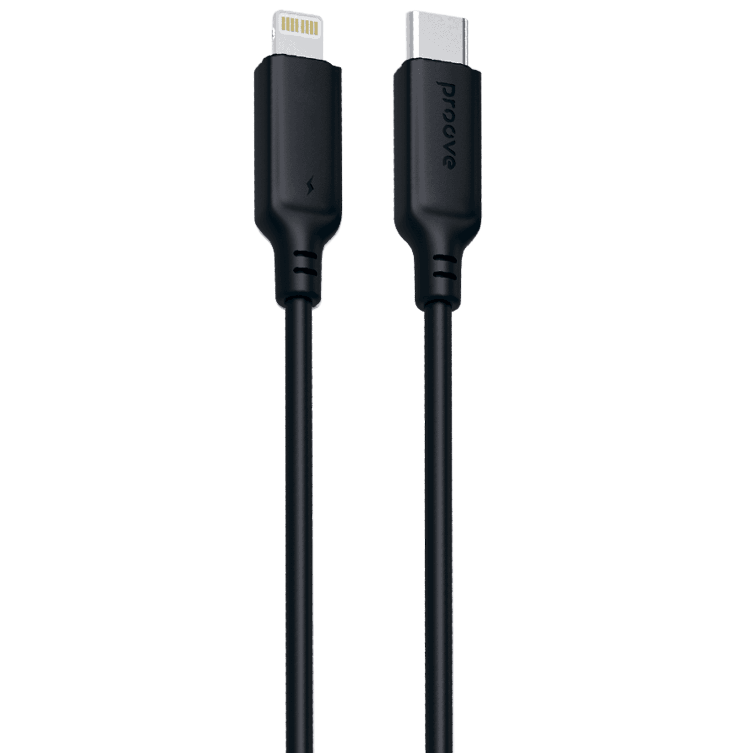 Kabllo karikimi Proove AMP Lite Type-C në Lightning, 27W, 1m, e zezë