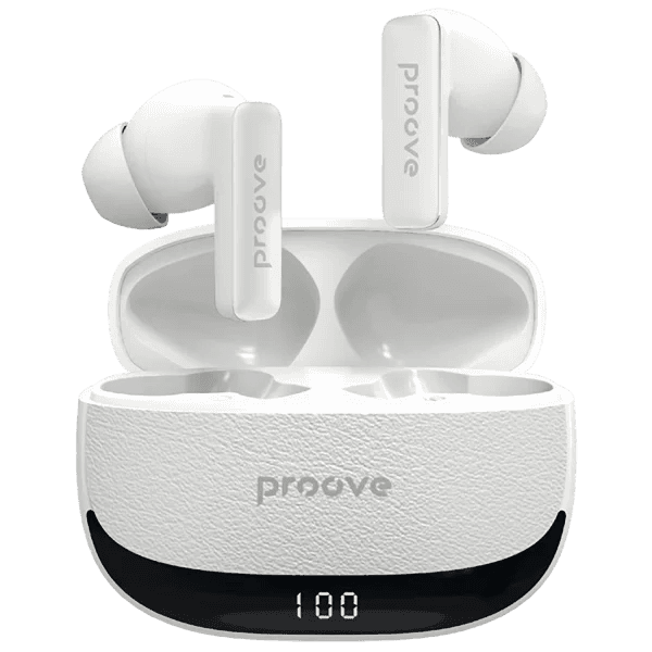 Dëgjuse wireless Proove Dreamer TWS me ANC dhe aplikacion dedikuar (APP), të bardha