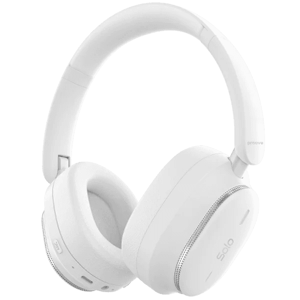 Kufje wireless Proove Solo, ANC, me aplikacion, të bardha